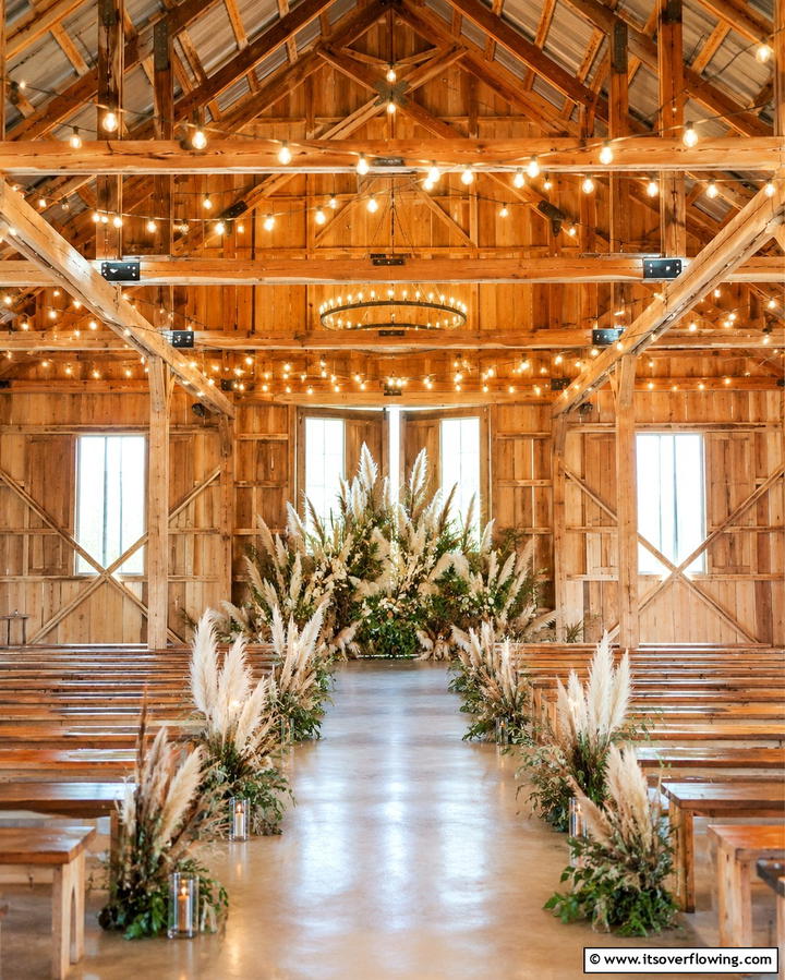Rustic Barn Venue - 30 Unique Wedding Ceremony Ideas for Your Perfect Day