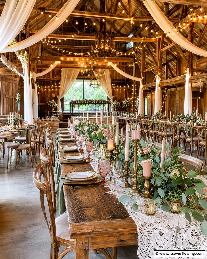 Rustic Barn Wedding Venue - 25 Vintage Wedding Ideas for a Nostalgic Celebration