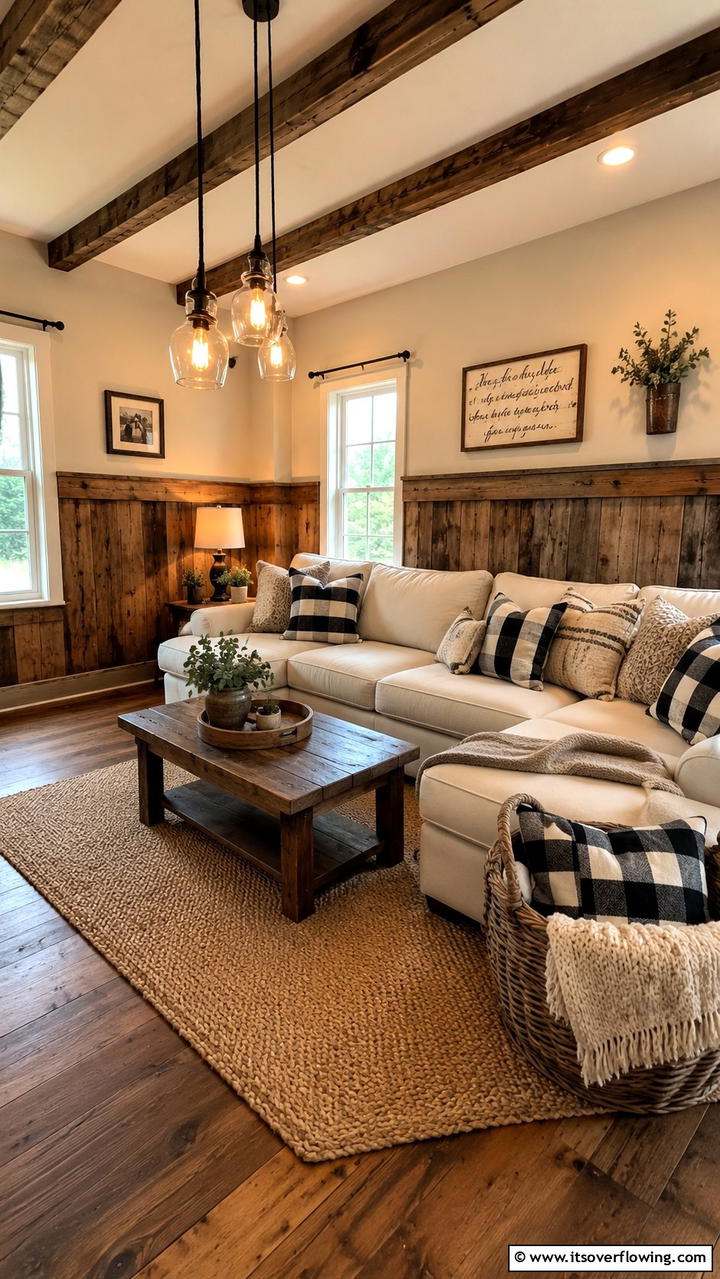Rustic Barn Wood Wainscoting - 21 Classic Wainscoting Ideas to Elevate Your Interior Walls