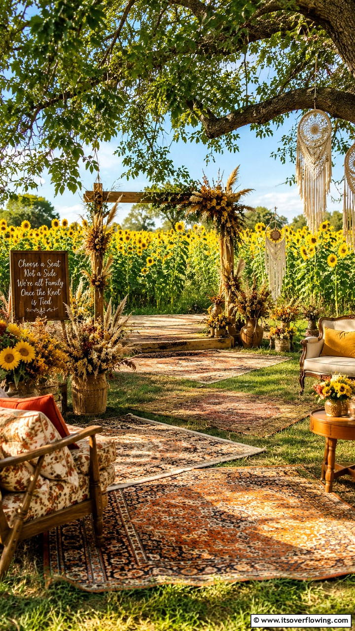 Rustic Bohemian Garden Event - 30 Garden Wedding Ideas- Enchanting Outdoor Celebration Themes