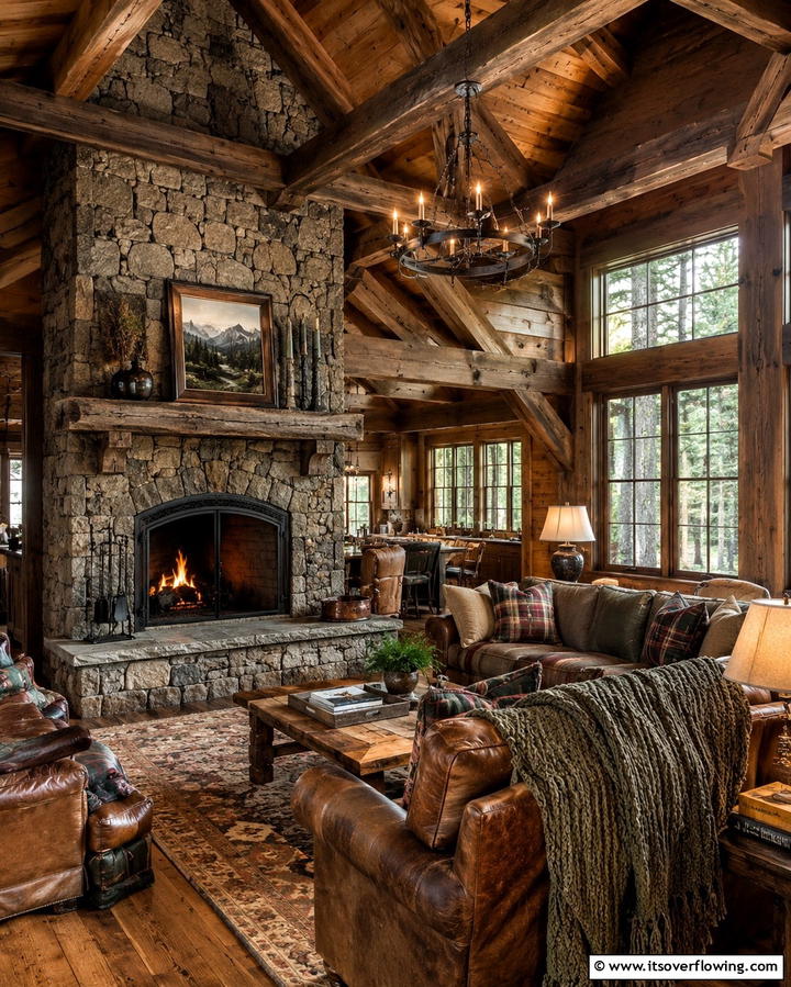 Rustic Cabin Charm - 25 Rooms With Fireplaces and Vaulted Ceilings