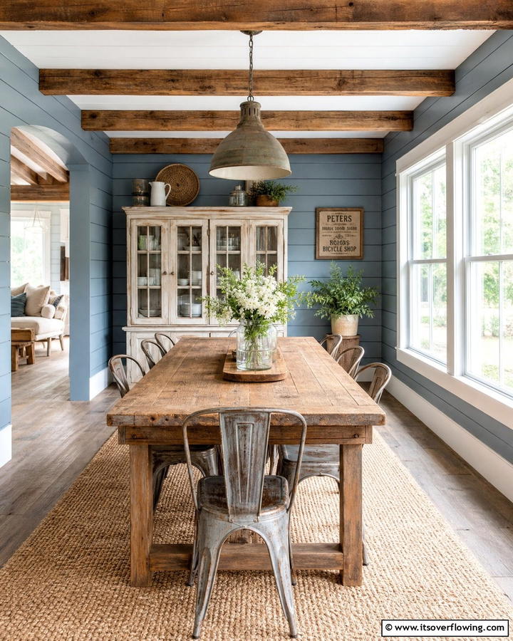 Rustic Charm Blue gray Farmhouse Finishes - 21 Blue-Gray Paint Colors for Sophisticated Interiors