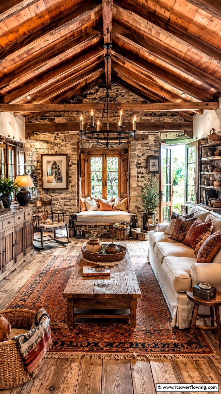 Rustic Charm Bungalow - 30 Guest House Ideas- Inviting Retreats & Functional Spaces