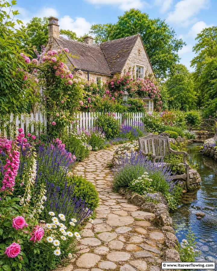 Rustic Cottage Garden - 21 Landscaping Ideas to Transform Your Outdoor Space