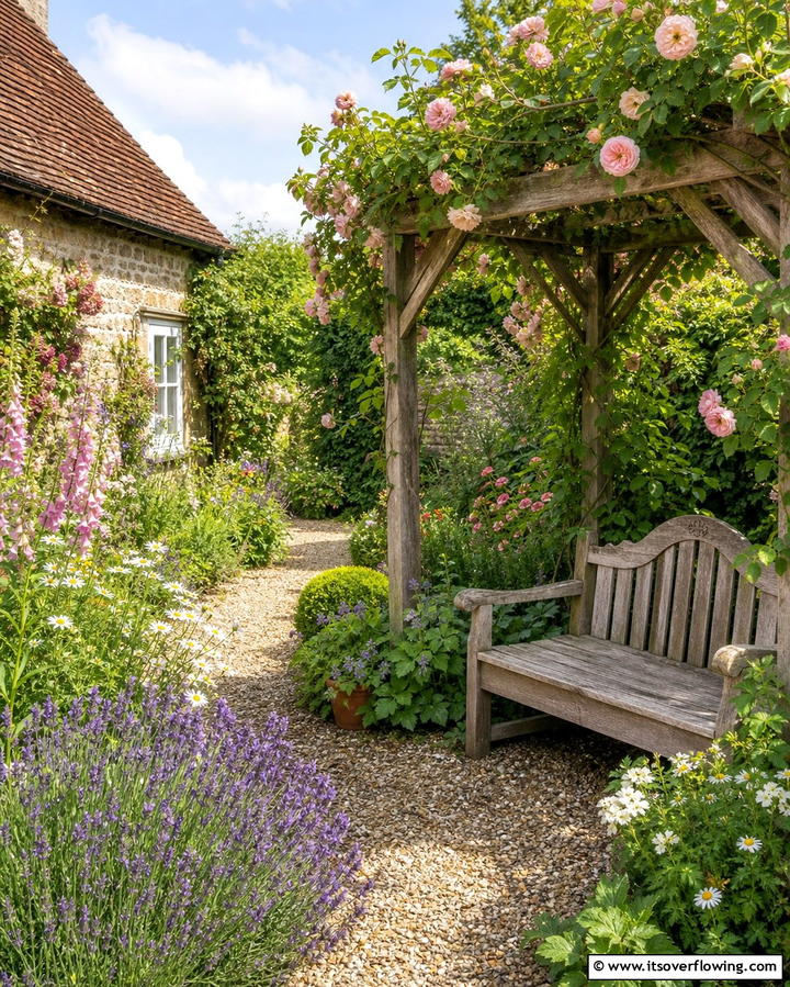 Rustic Cottage Gravel Garden - 25 Gravel Garden Ideas for Low Maintenance