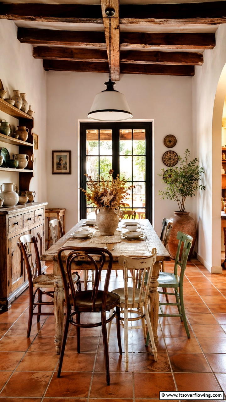Rustic Dining Room Charm - 30 Unique House Decor Ideas to Transform Your Interior