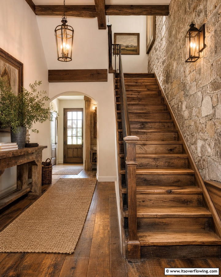 Rustic Elegance - 30 Wooden Staircase Ideas for Modern and Rustic Homes