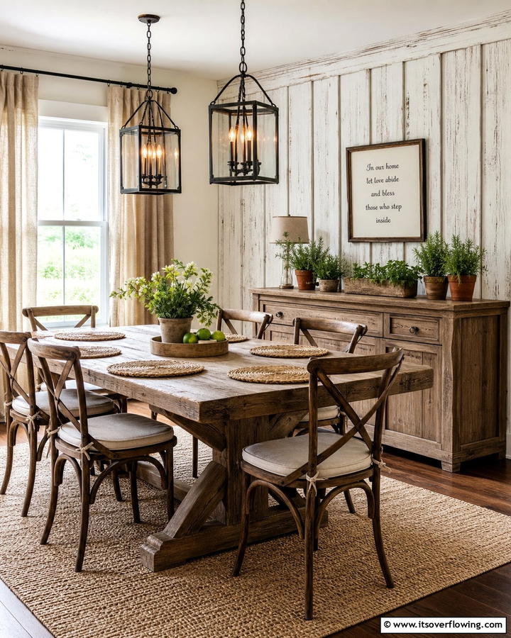 Rustic Farmhouse Charm - 25 Board and Batten Wall Ideas to Elevate Your Home’s Interior