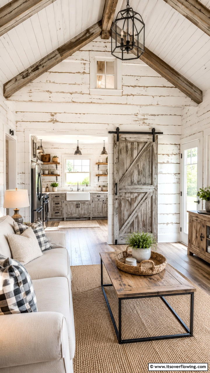 Rustic Farmhouse Guest House - 30 Guest House Ideas- Inviting Retreats & Functional Spaces