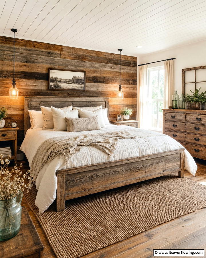 Rustic Farmhouse Retreat - 21 Bedroom Design Ideas to Craft a Personalized Relaxation Zone