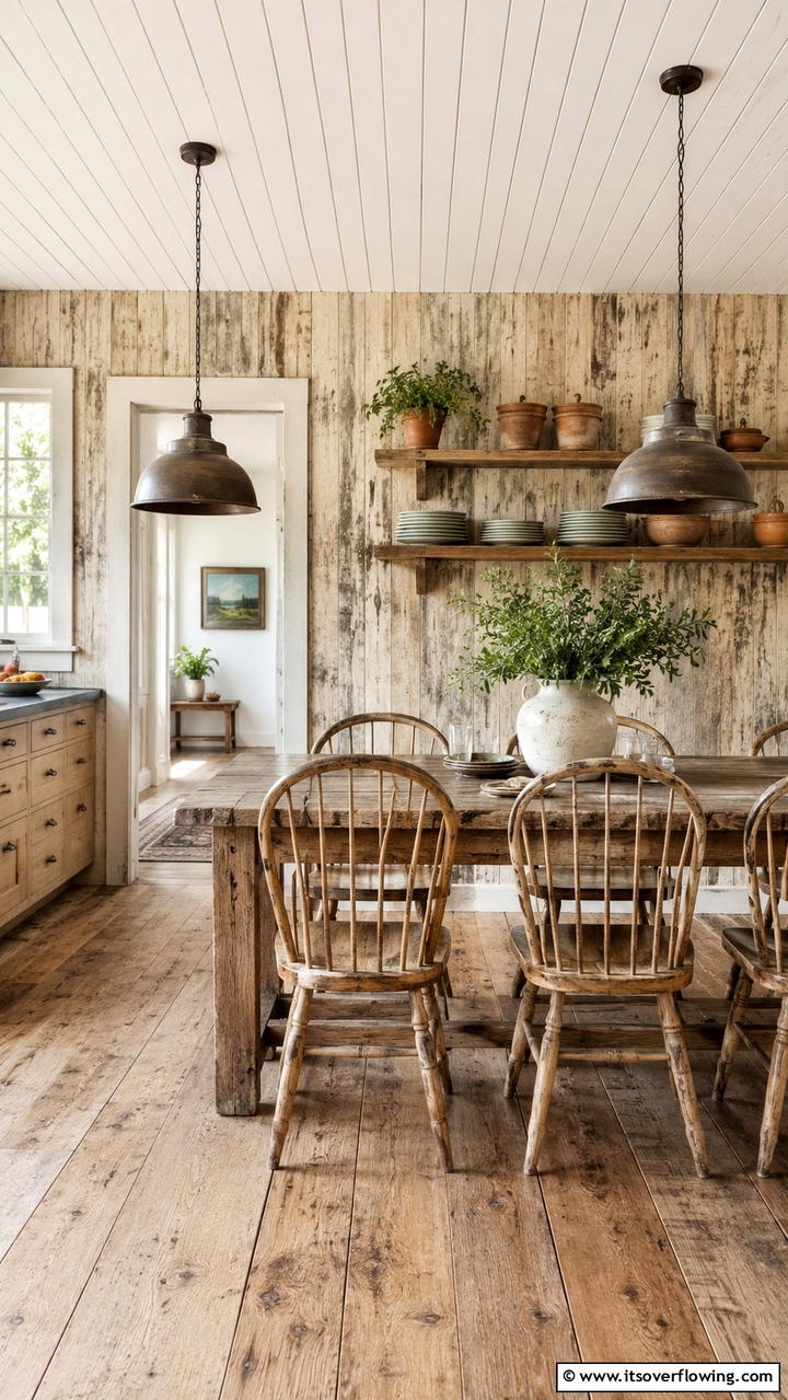Rustic Farmhouse Wallpaper - 21 Bold Wallpaper Ideas to Transform Your Interior Walls