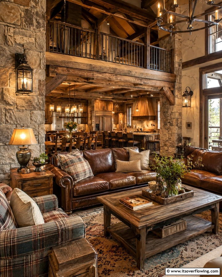 Rustic Lantern Wall Lights - 25 Living Room Wall Lighting Ideas for a Bright and Inviting Space