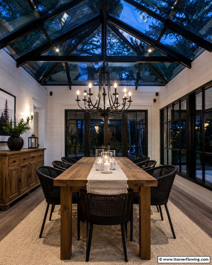 Rustic Light Fixtures for a Cozy Glow - 25 Rustic Sunroom Ideas to Enjoy Nature Indoors