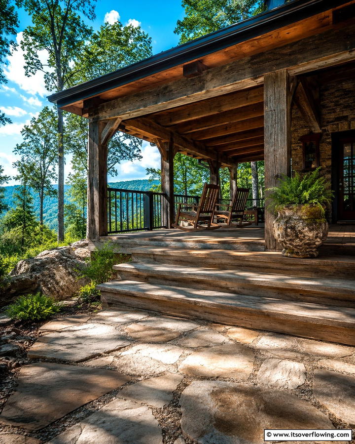 Rustic Outdoor Haven - 30 Budget-Friendly Backyard Deck Ideas for Stylish Outdoor Living