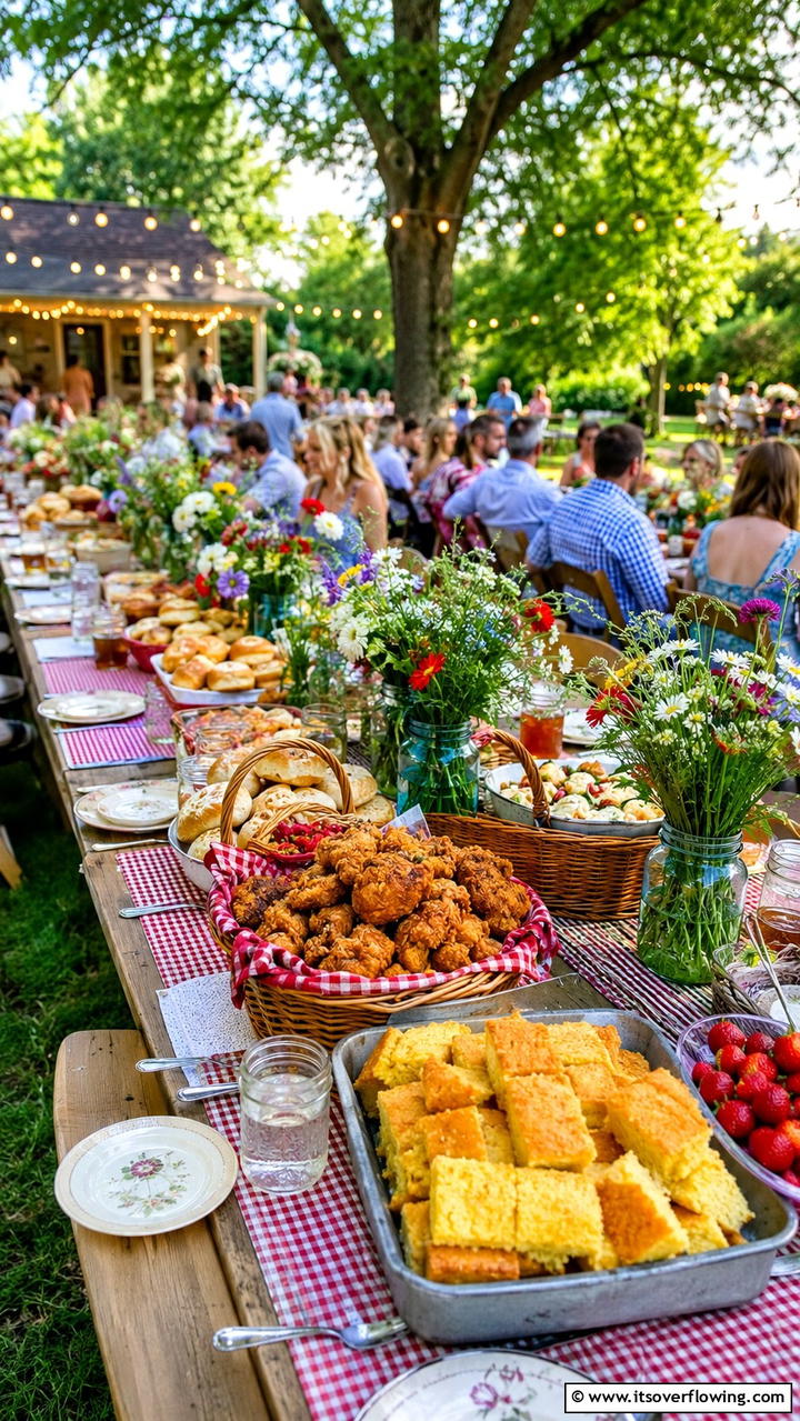 Rustic Picnic Style Fare - 21 Creative Wedding Food Ideas for a Unique Reception Menu