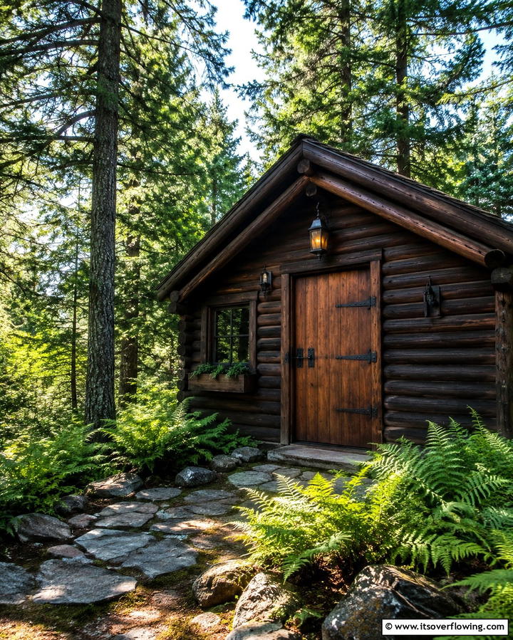 Rustic Retreat Shed - 25 Garden Shed Ideas for Functional Outdoor Storage
