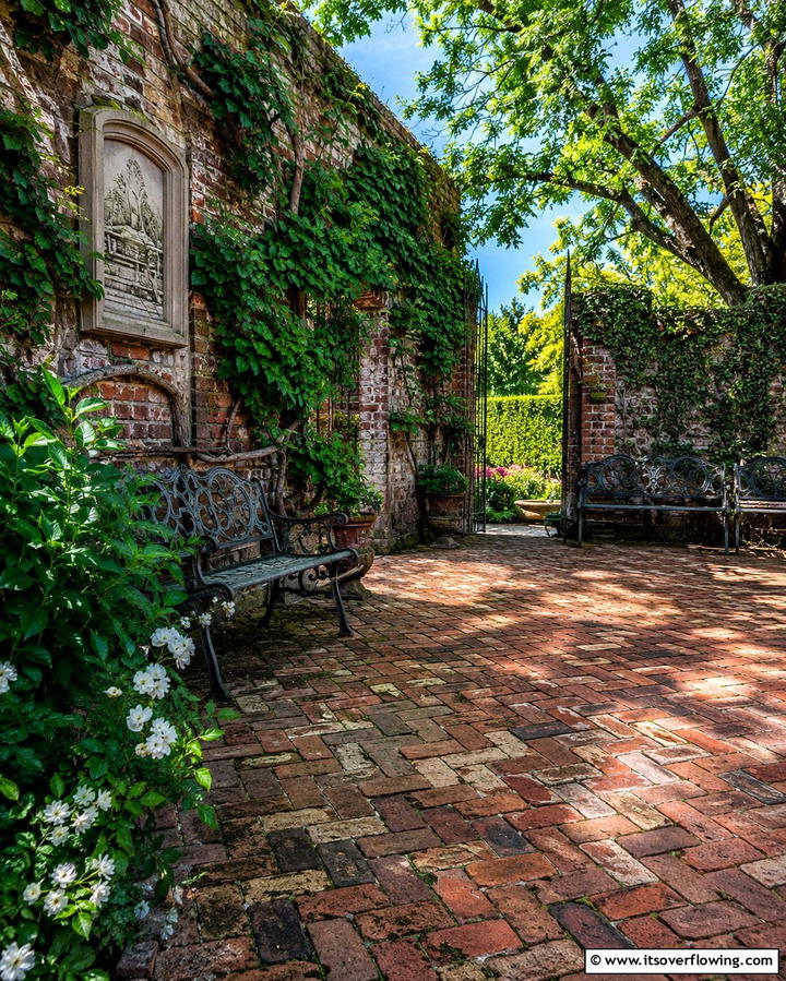 Rustic Weathered Brick Herringbone - 25 Herringbone Brick Patio Designs for a Classic Look
