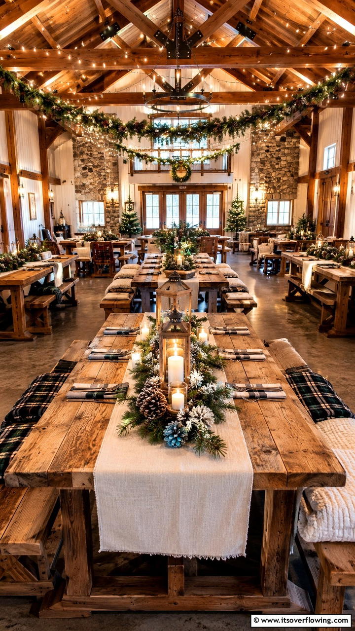Rustic Winter Charm - 21 Winter Wedding Ideas for a Magical Seasonal Celebration