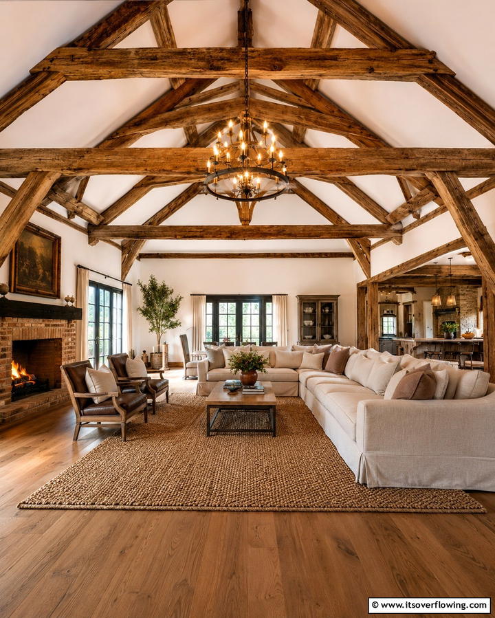 Rustic Wooden BeamsOne - 25 Medieval Home Decor Ideas for a Unique Style
