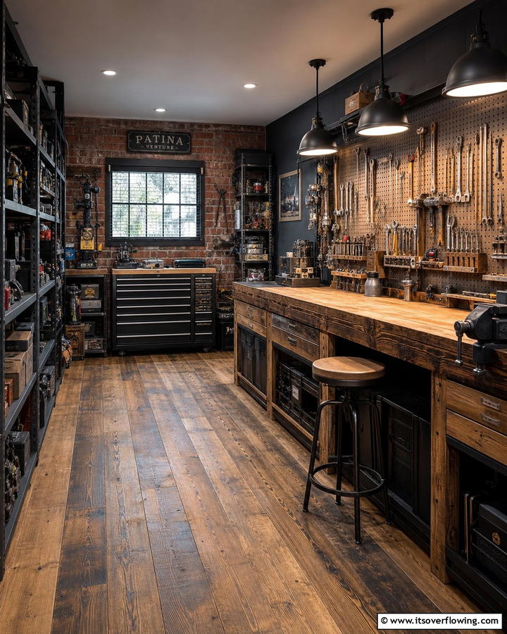 Rustic Workshop Hideout - 21 Man Cave Design Ideas for a Personalized Retreat