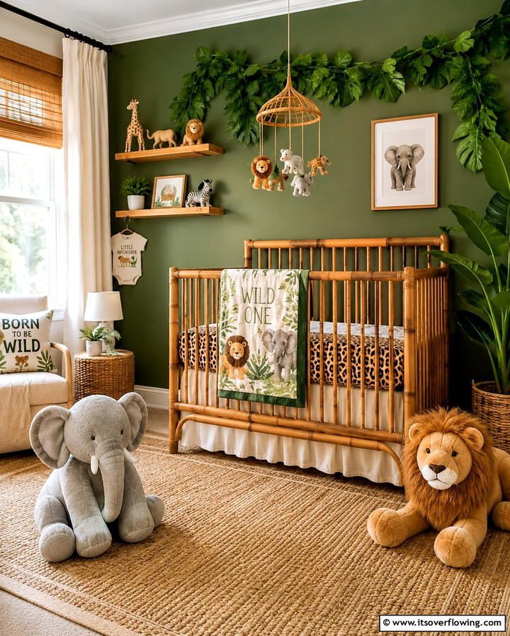 Safari Adventure - 25 Baby Boy Nursery Ideas for a Cozy and Fun Space