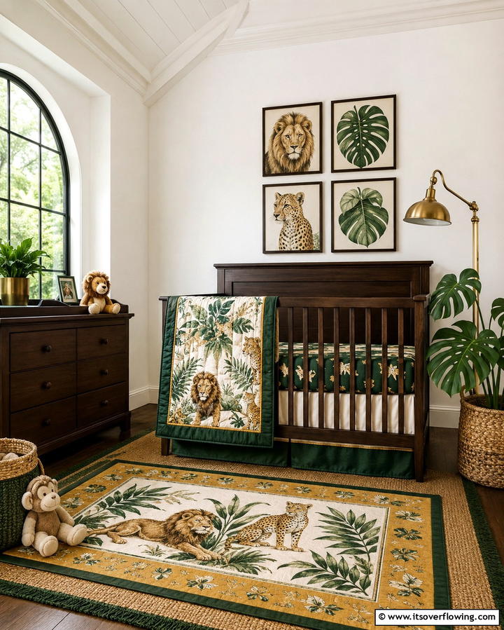 Safari Themed BeddingExact - 30 Safari Nursery Decor Ideas for Adventurous Baby Rooms