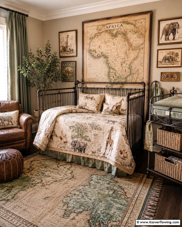 Safari Themed BeddingOne - 30 Safari Nursery Decor Ideas for Adventurous Baby Rooms