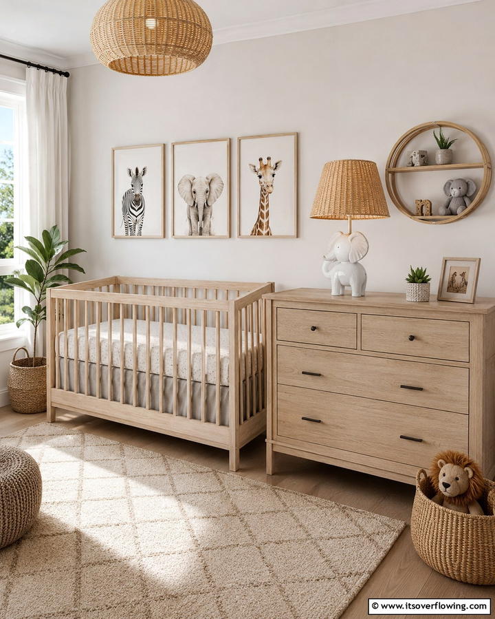 Safari Themed Lamp - 30 Safari Nursery Decor Ideas for Adventurous Baby Rooms
