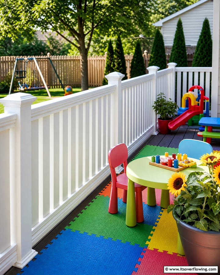 Safety First Railing with Childproof Design - 21 Deck Railing Ideas for Style and Safety