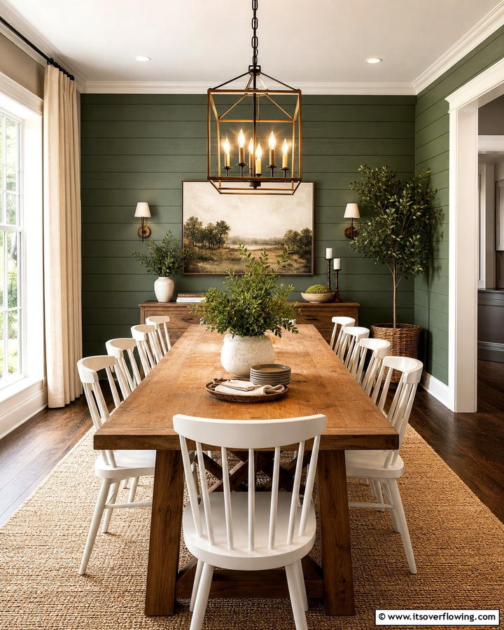 Sage Green Accent Wall - 25 Sage Green Decor Ideas for a Calming and Stylish Home