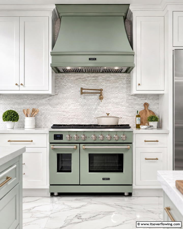 Sage Green Appliances - 25 Sage Green Kitchen Ideas for a Fresh and Inviting Space