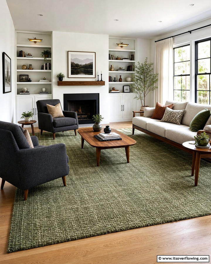 Sage Green Area Rugs - 25 Sage Green Decor Ideas for a Calming and Stylish Home