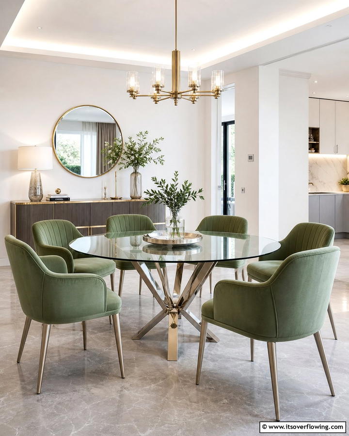 Sage Green Dining Chairs - 25 Sage Green Decor Ideas for a Calming and Stylish Home