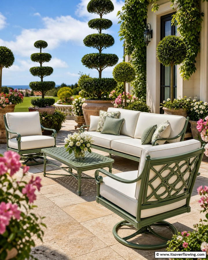 Sage Green Outdoor FurnitureOne - 25 Sage Green Decor Ideas for a Calming and Stylish Home