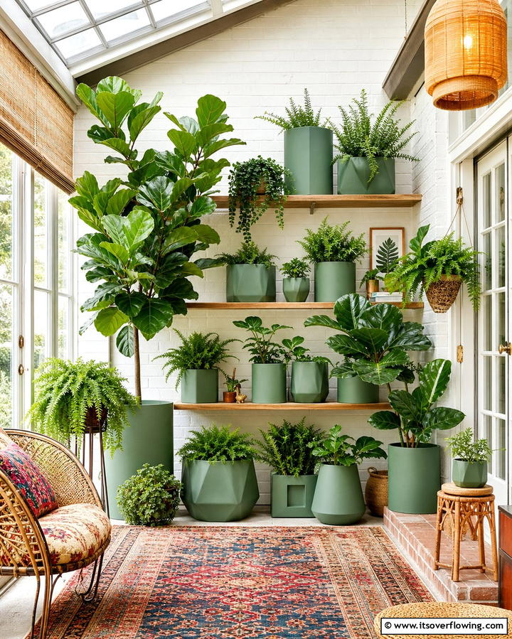 Sage Green Plant Pots - 25 Sage Green Decor Ideas for a Calming and Stylish Home