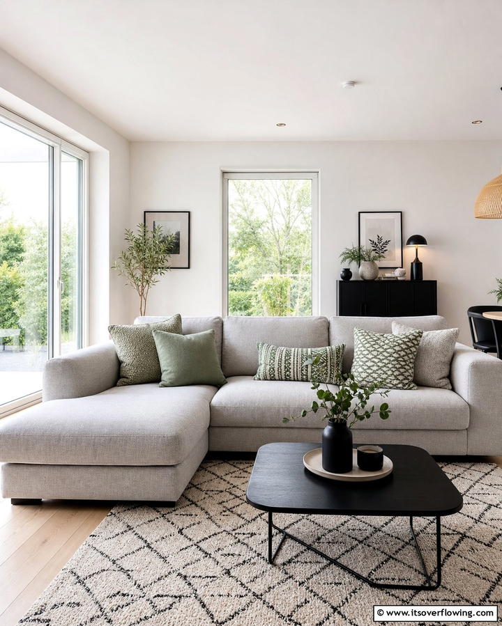 Sage Green Throw PillowsOne - 25 Sage Green Decor Ideas for a Calming and Stylish Home
