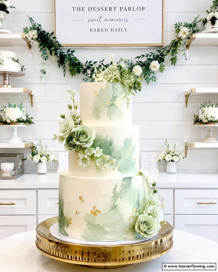 Sage Green Wedding Cake - 25 Sage Green Wedding Ideas for a Timeless Celebration
