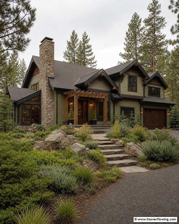 Sagebrush Subtlety - 20 Light Green House Exterior Ideas for a Fresh Facade