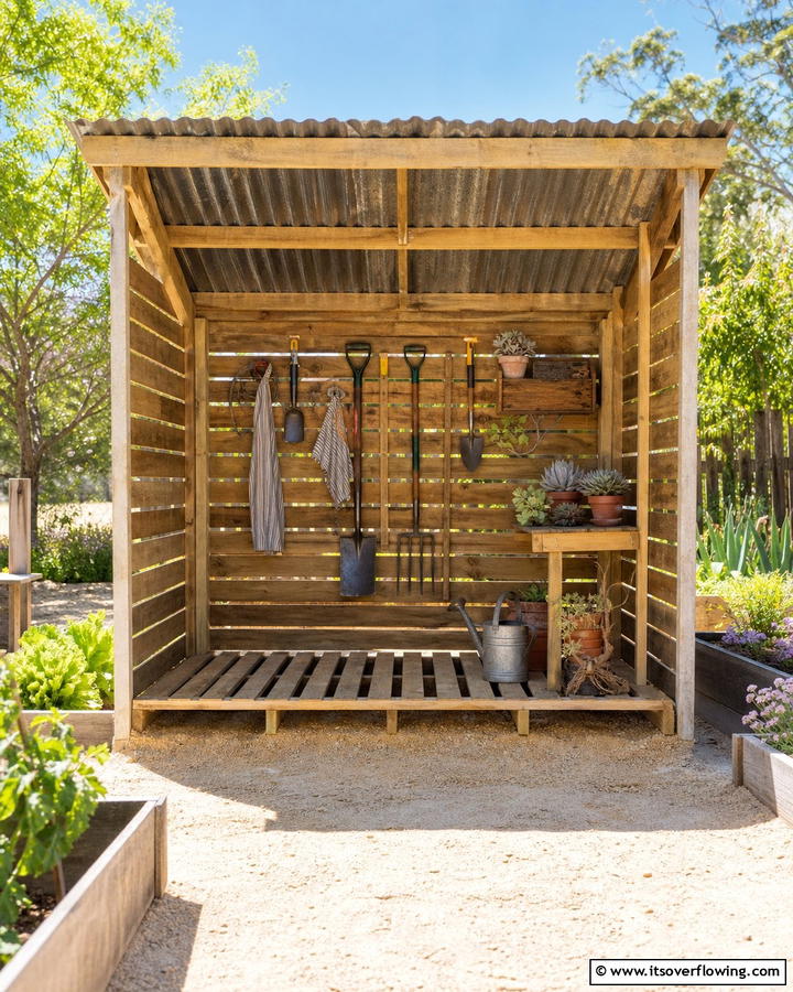 Sand Base - 20 Shed Floor Ideas for a Durable and Functional Space