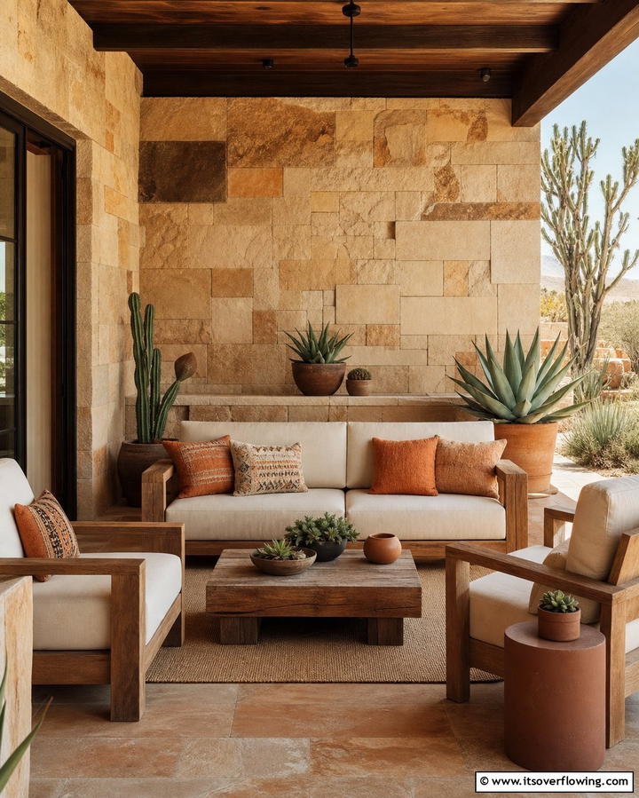 Sandstone Finish - 25 Wall Texture Ideas to Transform Your Interior Design