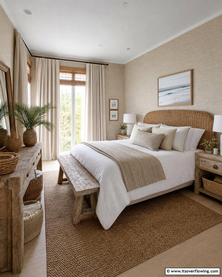 Sandy Beach Textures - 21 Beach Themed Bedroom Ideas for a Coastal Escape at Home