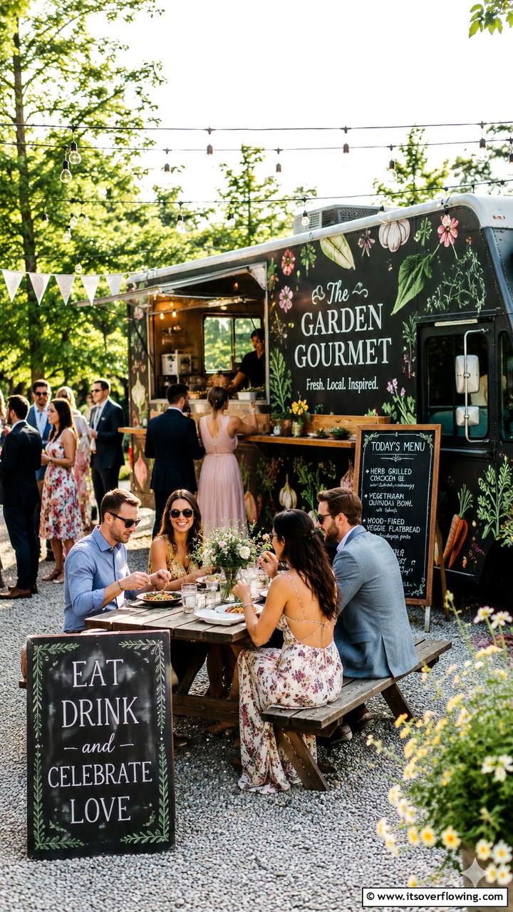 Savory Food Truck Experience - 21 Creative Wedding Food Ideas for a Unique Reception Menu