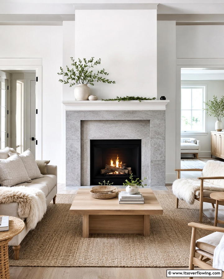 Scandinavian Fireplace - 20 Traditional Fireplaces for a Classic Home