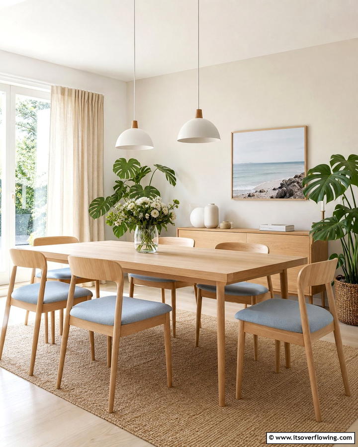 Scandinavian Inspired Dining Room - 25 Modern Dining Room Ideas for a Stylish Space