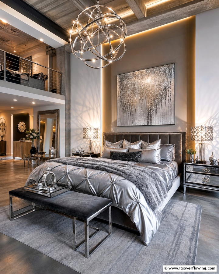 Scandinavian Inspired Loft BedroomOne - 25 Loft Bedroom Ideas for a Unique and Cozy Space