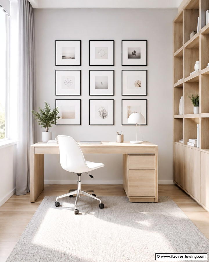 Scandinavian Inspired Office - 30 2000s Room Ideas for Nostalgic Y2K Vibes