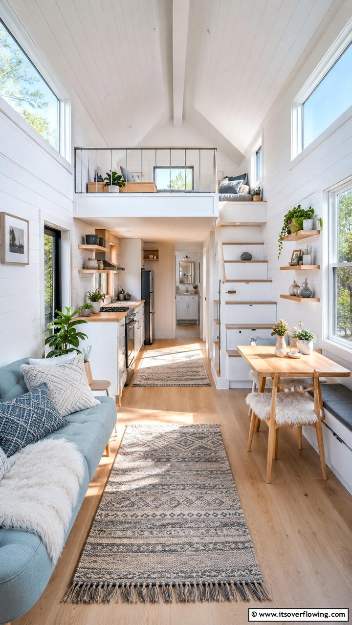 Scandinavian Inspired Tiny House - 21 Tiny House Design Ideas for Compact, Efficient Living