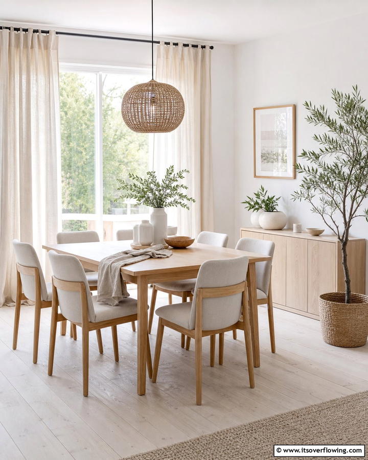 Scandinavian Serenity - 21 Luxury Dining Room Ideas for Elegant Entertaining