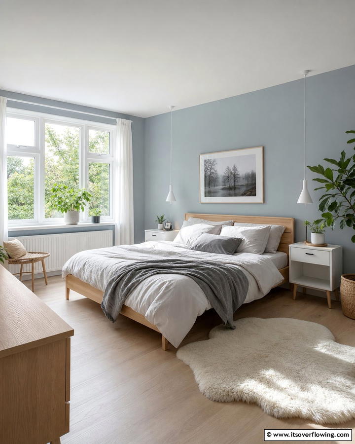 Scandinavian Serenity Subtle Blue gray Tones - 21 Blue-Gray Paint Colors for Sophisticated Interiors