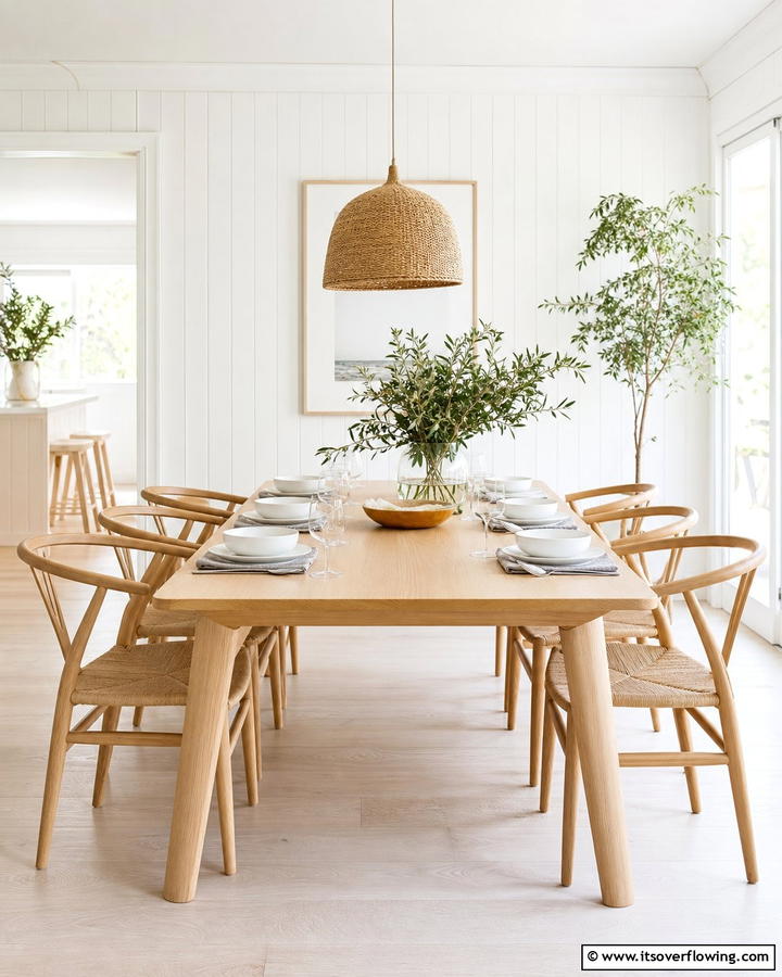 Scandinavian Simplicity - 21 Dining Table Decor Ideas to Impress Your Guests